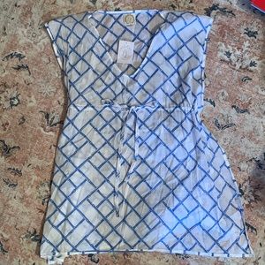 NWT TBBC Bamboo Proverbs swim coverup